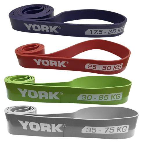Купити Резинка для фітнеса  York Fitness 4 шт (17,5 - 65 кг) #Y-80509 у Києві - фото №1